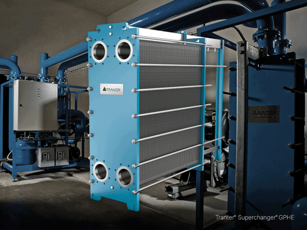 Tranter heat exchangers specified by GeoComforter