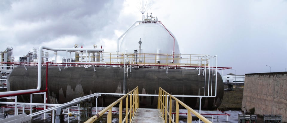 Propylene-storage-tank